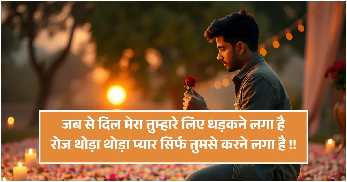 Propose Shayari