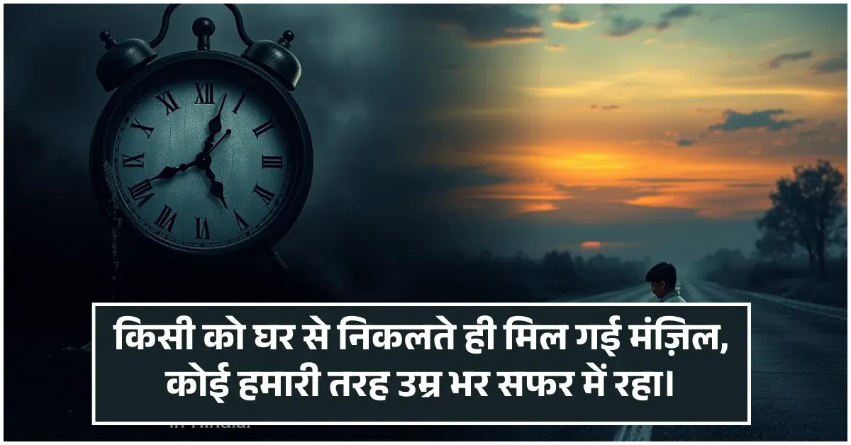 Waqt Kismat Sad Shayari